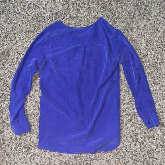 Chico’s Longsleeve Blouse - Periwinkle - Picture 3 of 7